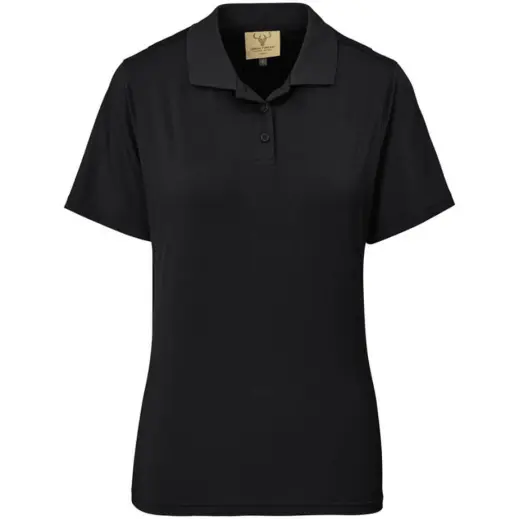 Ladies Letaba Golf Shirt Black